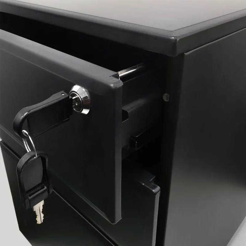 Modern stylish metal pedestal drawer from Iconic office furniture.