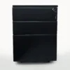 Modern stylish metal pedestal drawer from Iconic office furniture.