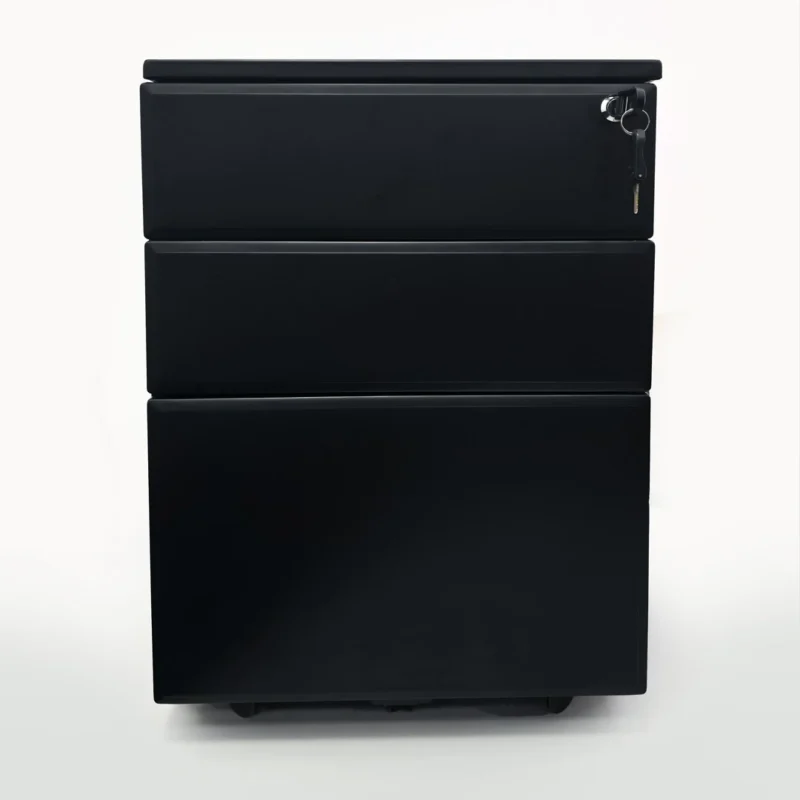 Modern stylish metal pedestal drawer from Iconic office furniture.