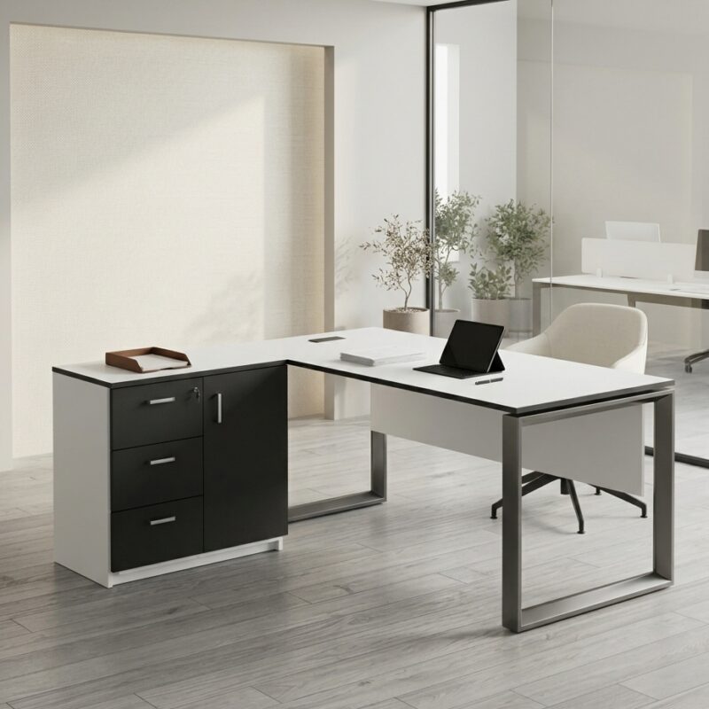 Office Furniture Cooper L Shape Executive Desk