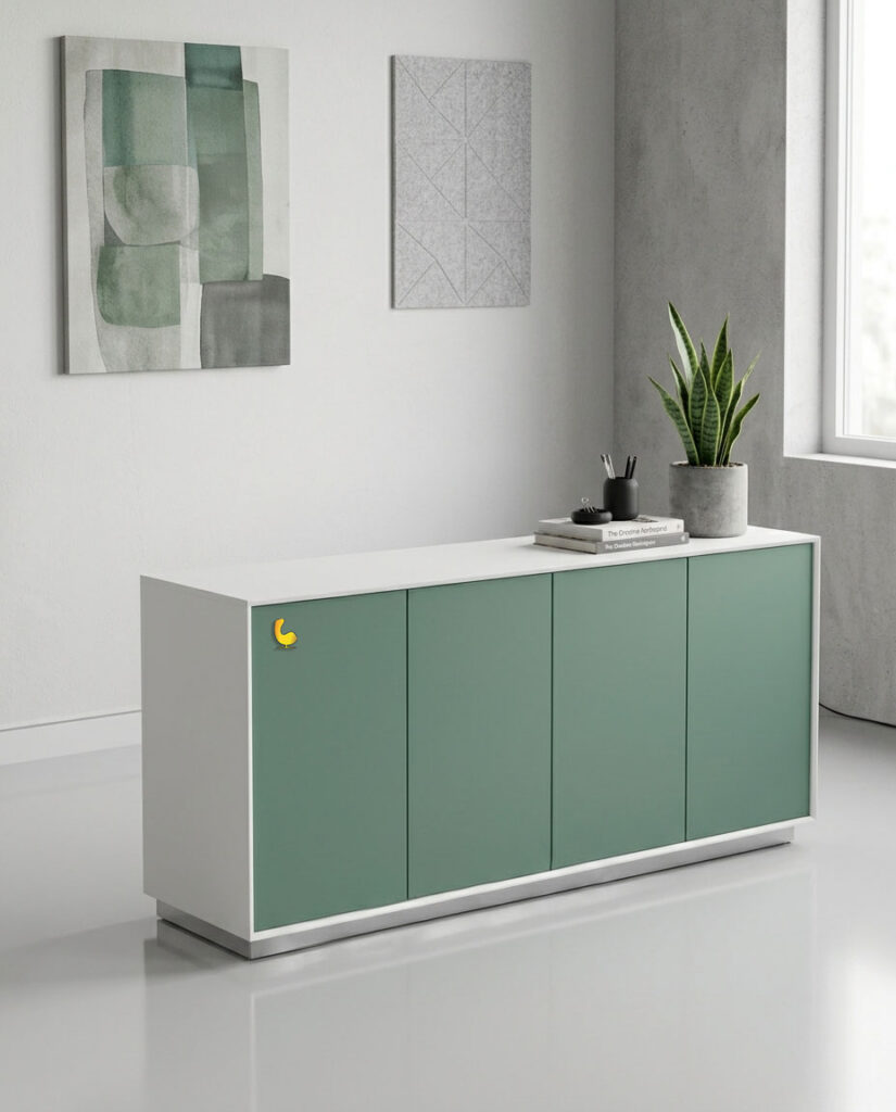 Office furniture in Dubai, Furniture for office, Office storage, Customized cabinets for storage, cast low height Cabinet