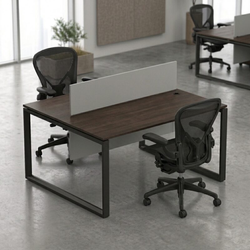 Duo Workstation Face to Face for 2 People