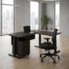 Office Furniture L Shape Sit Stand Height Adjustable Desk