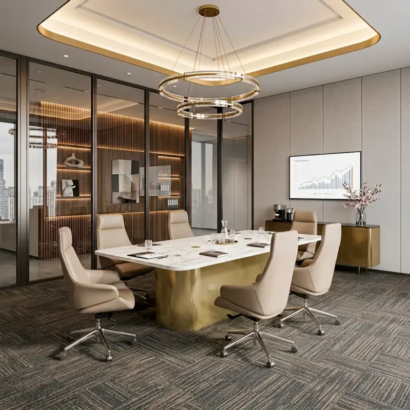 Buy the Max meeting table online at Iconic Office Furniture UAE. Elevate your meetings with this stylish and functional table. Shop now for great deals!