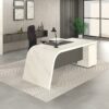 L shpe executive curve shaped desk