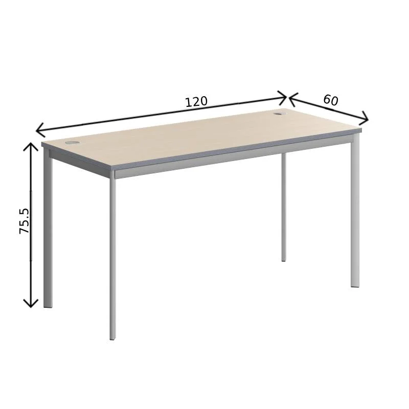 Buy Ivan MultiPurpose Table Stylish MetalLegged Office