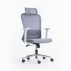 Cozy Grey Ergonomic Chair 
