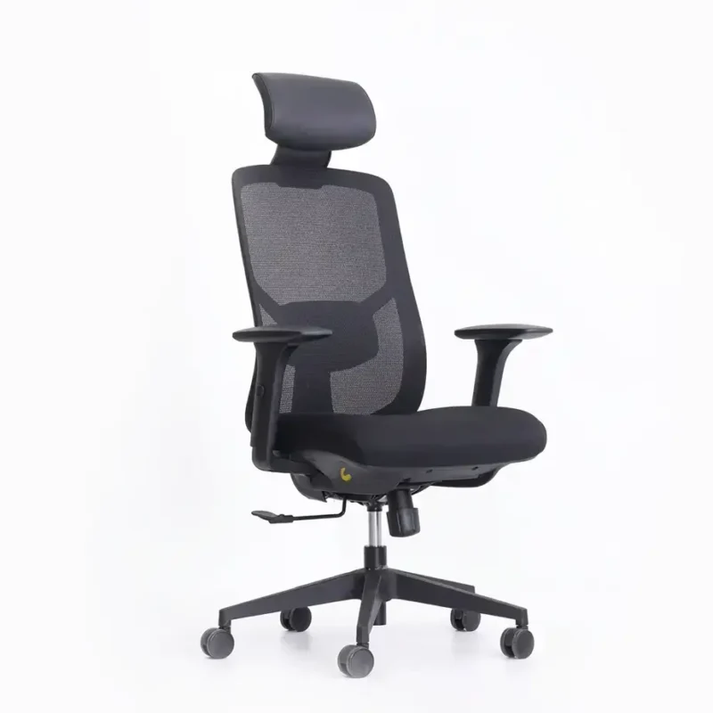 New Sella Black Ergonomic Chair