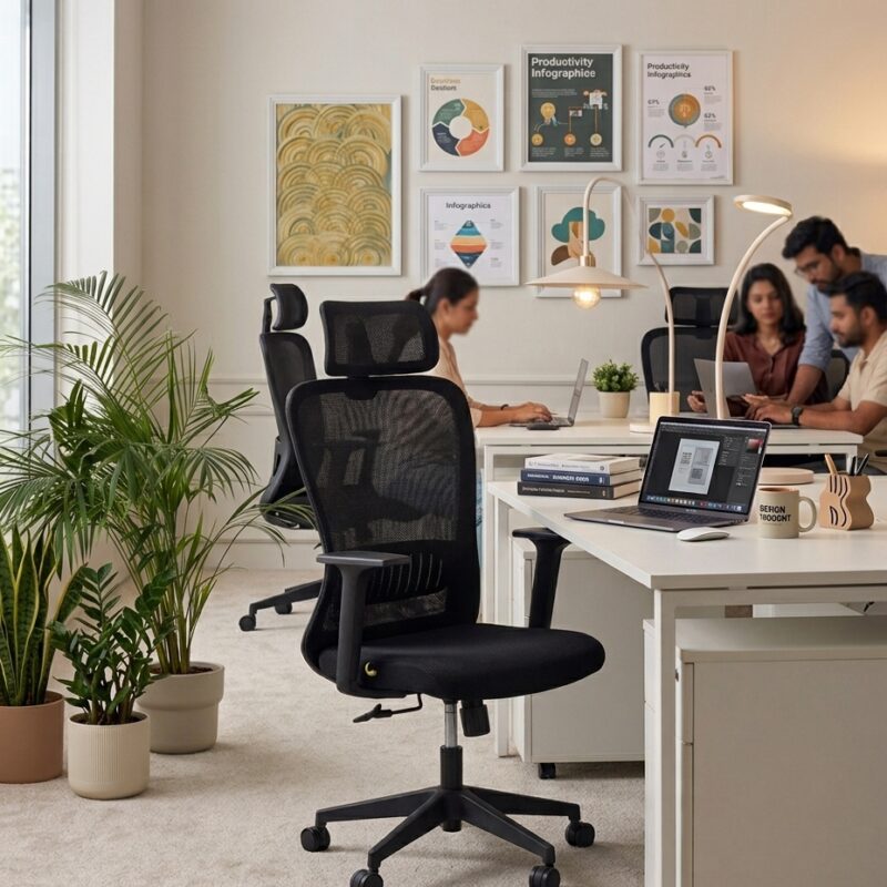 cozy-black-ergonomic-chair