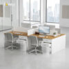 Zoe workstation desk Face to Face 4ppl