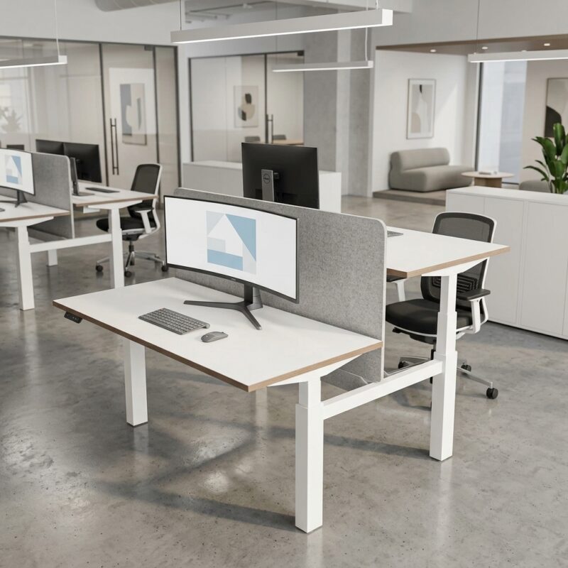 Office Furniture Ergonomic desk Sit Stand Desk height adjustable Desk 1