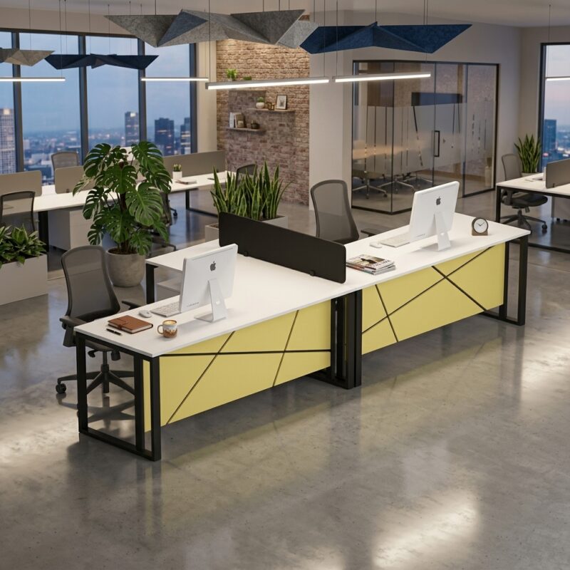 Kane L Shape Workstation Desk Furniture for office