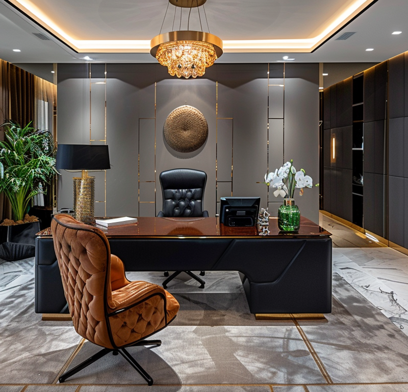 Manager desk, Executive desk for office, office furniture in dubai