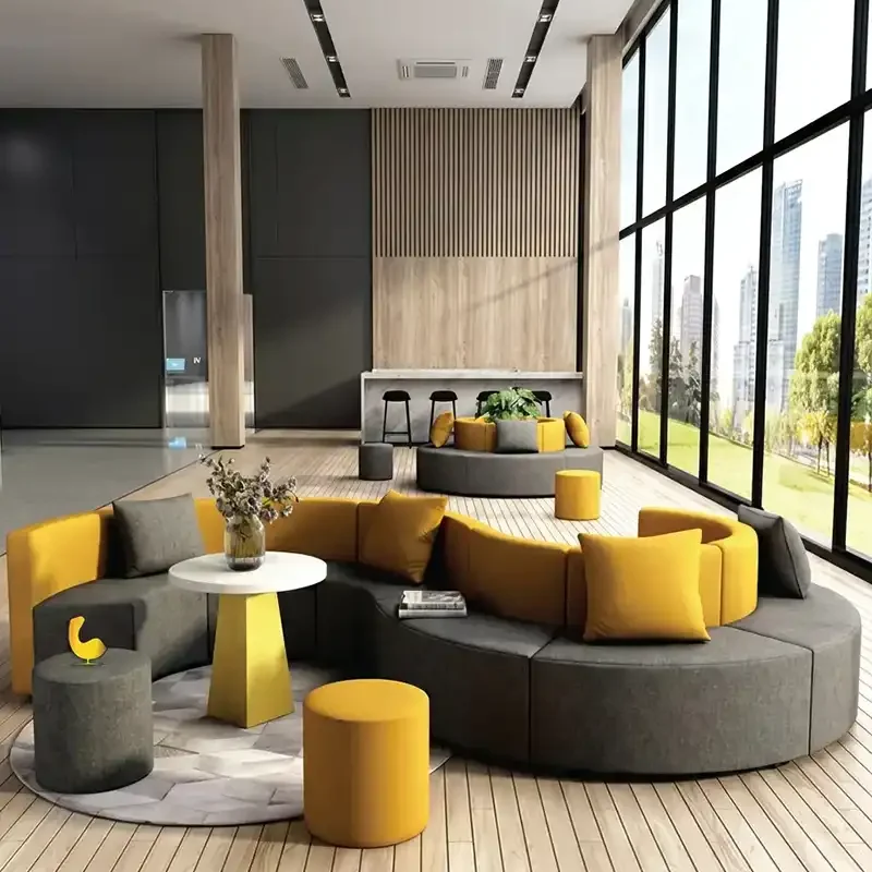 Prisma Curve Sofa - Office Furniture in Dubai