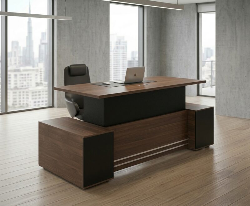 Office Furniture Costa L Shape Sit Stand Ergonomic Desk