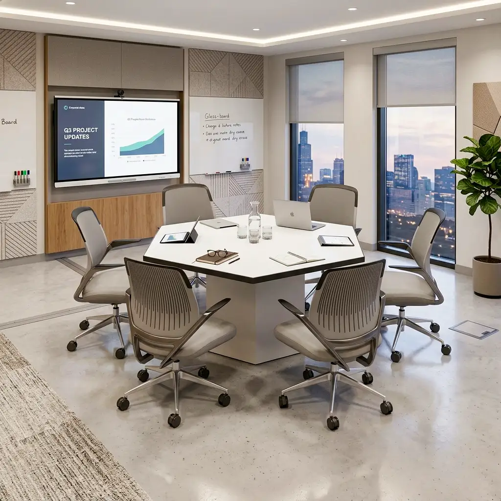 Office Furniture Hexa Meeting Table