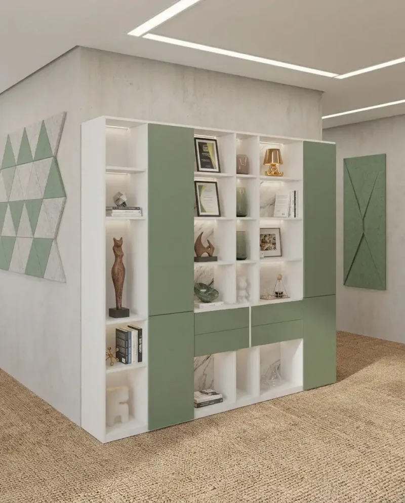 Office Furniture Matrix Display Cabinet