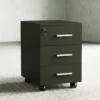 Office Furniture Plus Pedestal Desk Black