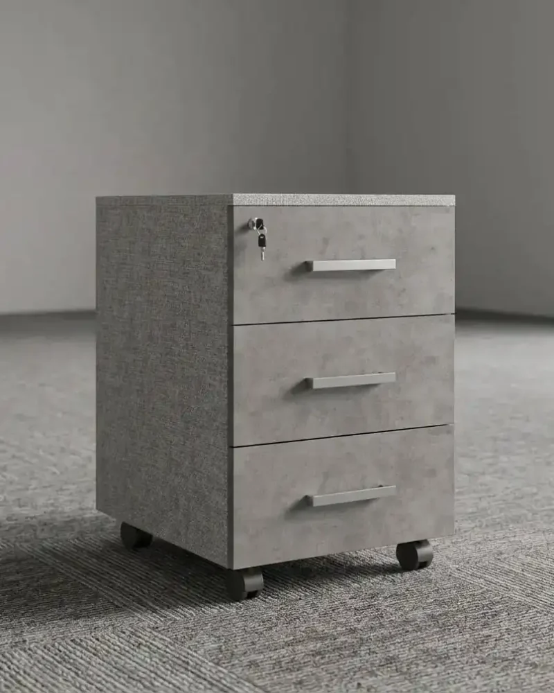 Office Furniture Plus Pedestal Desk Combo