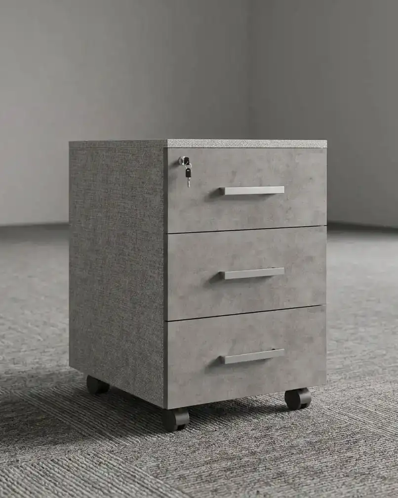 Office Furniture Plus Pedestal Desk Combo