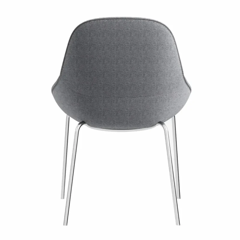 The premium, modern low-back fabric visitor chair is the best choice for stylish and comfortable seating.