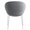 The premium, modern low-back fabric visitor chair is the best choice for stylish and comfortable seating.