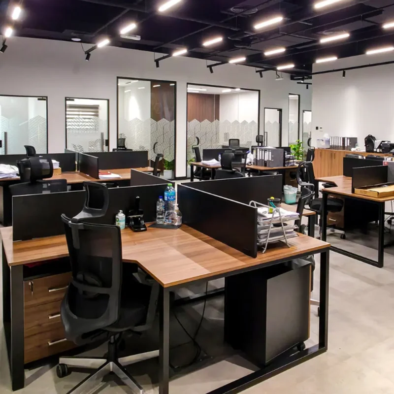 Iconic office furniture completed projects. Modern ,Smart , luxury and Innovative workstation from Iconic office Furniture Dubai. Office interiors and fit outs