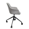 The premium, modern liz medium-back fabric meeting chair is the best choice for stylish and comfortable seating for any meeting room.