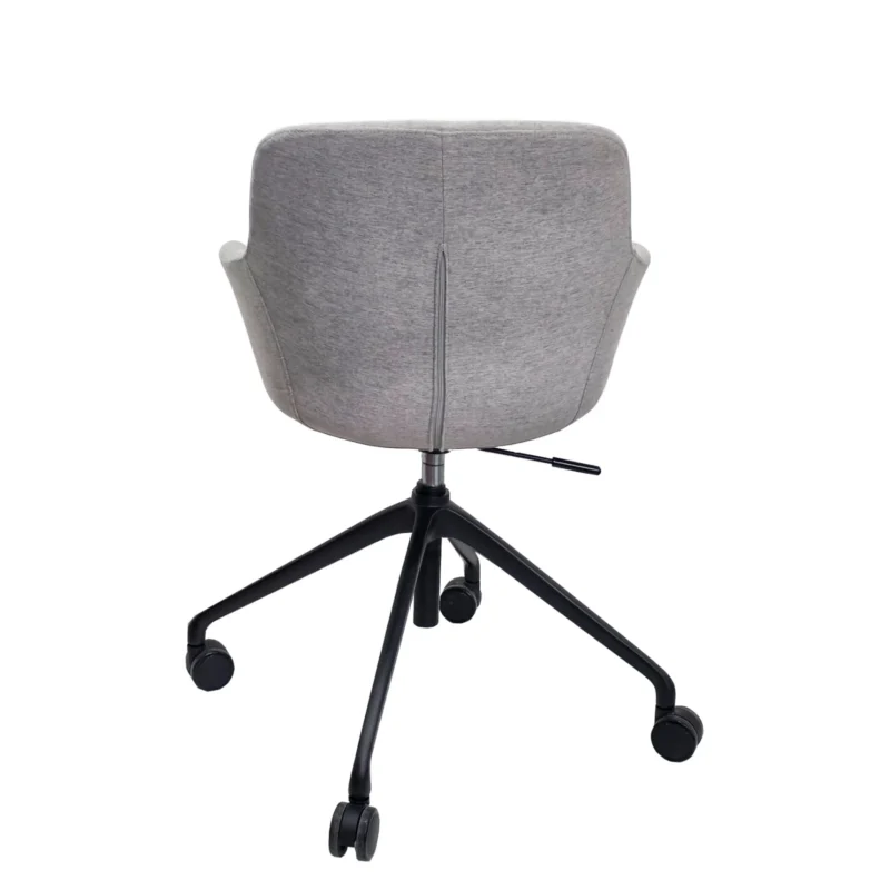 The premium, modern liz medium-back fabric meeting chair is the best choice for stylish and comfortable seating for any meeting room.