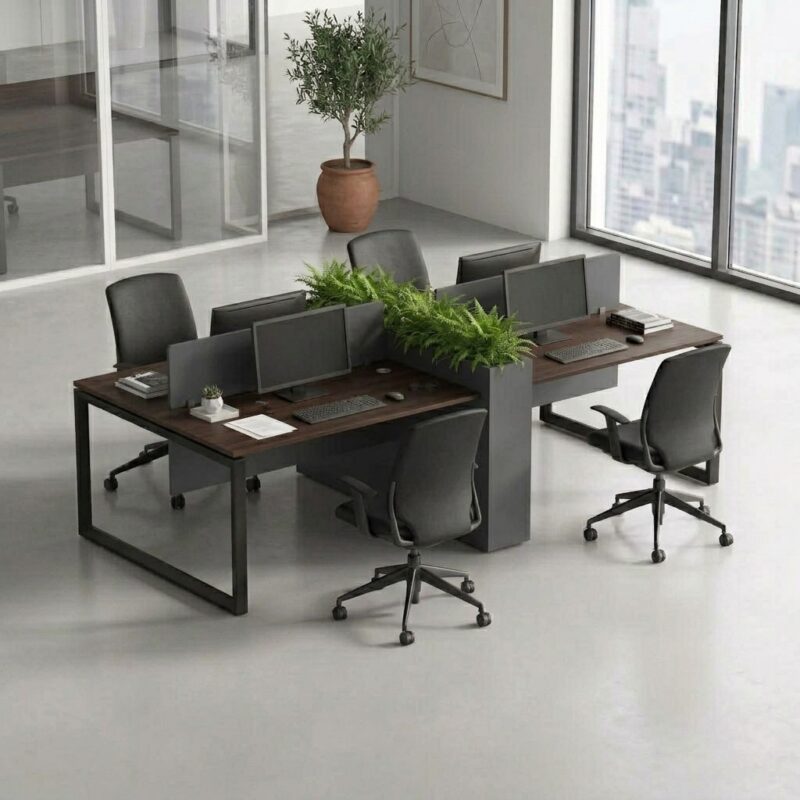 Custom made Office Furniture ,modern and premium Deo Workstation desk