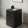Modern stylish metal pedestal drawer from Iconic office furniture.