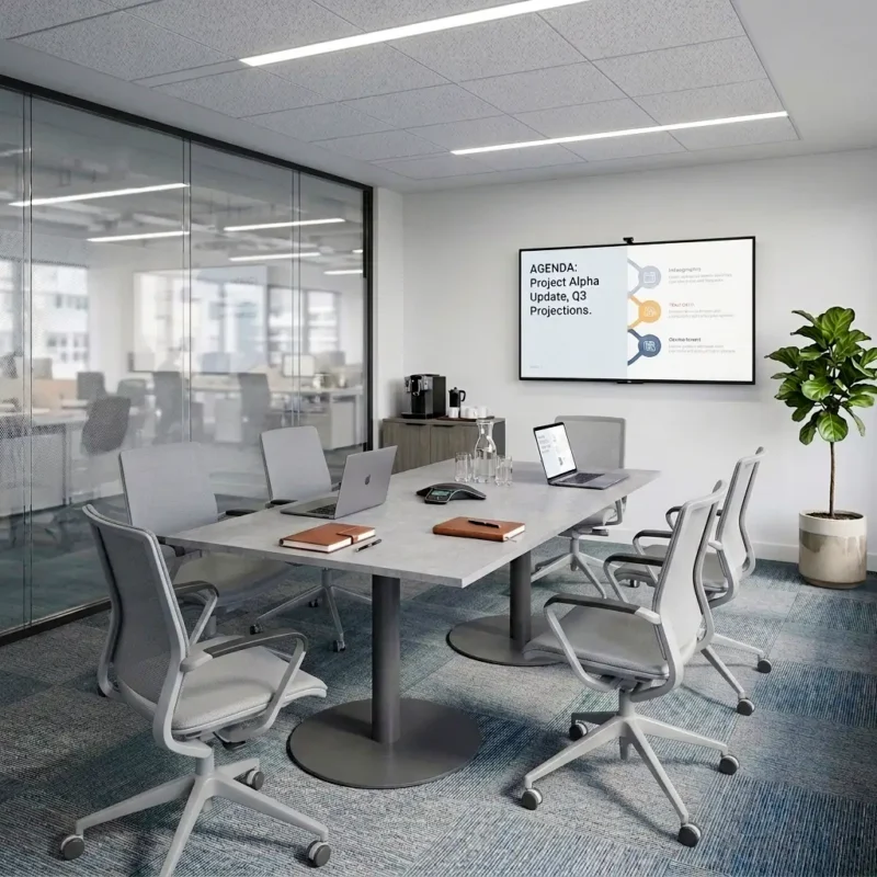 Buy the Retro meeting table online at Iconic Office Furniture UAE. Elevate your meetings with this stylish and functional table. Shop now for great deals!