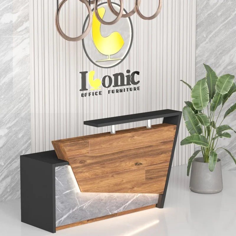 Custom made Office Furniture ,modern and premium Kane reception desk