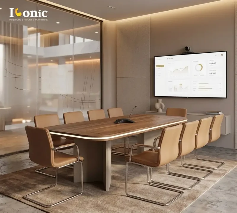 Buy the Billy Meeting Table online at Iconic Office Furniture UAE. Elevate your meetings with this stylish and functional table. Shop now for great deals!