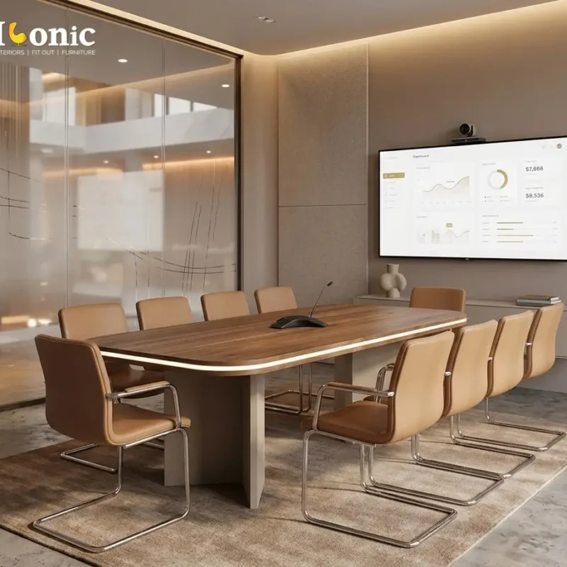 Buy the Billy Meeting Table online at Iconic Office Furniture UAE. Elevate your meetings with this stylish and functional table. Shop now for great deals!