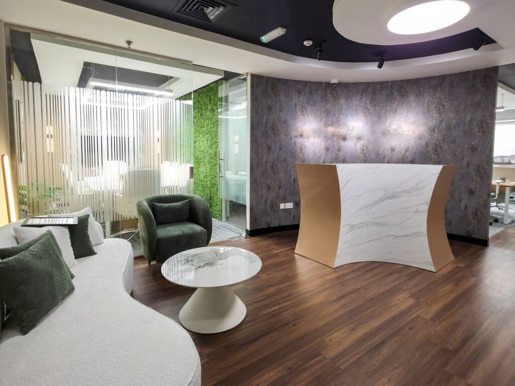 Iconic office furniture completed projects. Modern ,Smart , luxury and Innovative office workspace from Iconic office Furniture Dubai.