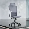 Cozy Grey Ergonomic Chair 1