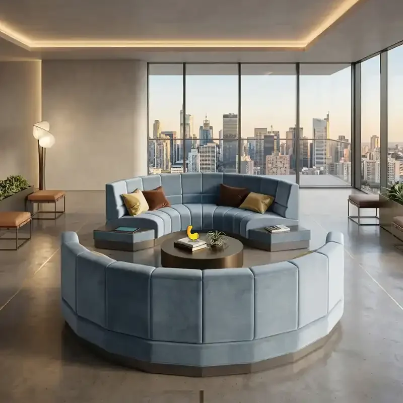 Meridian Rotunda Sofa - Office Furniture in Dubai