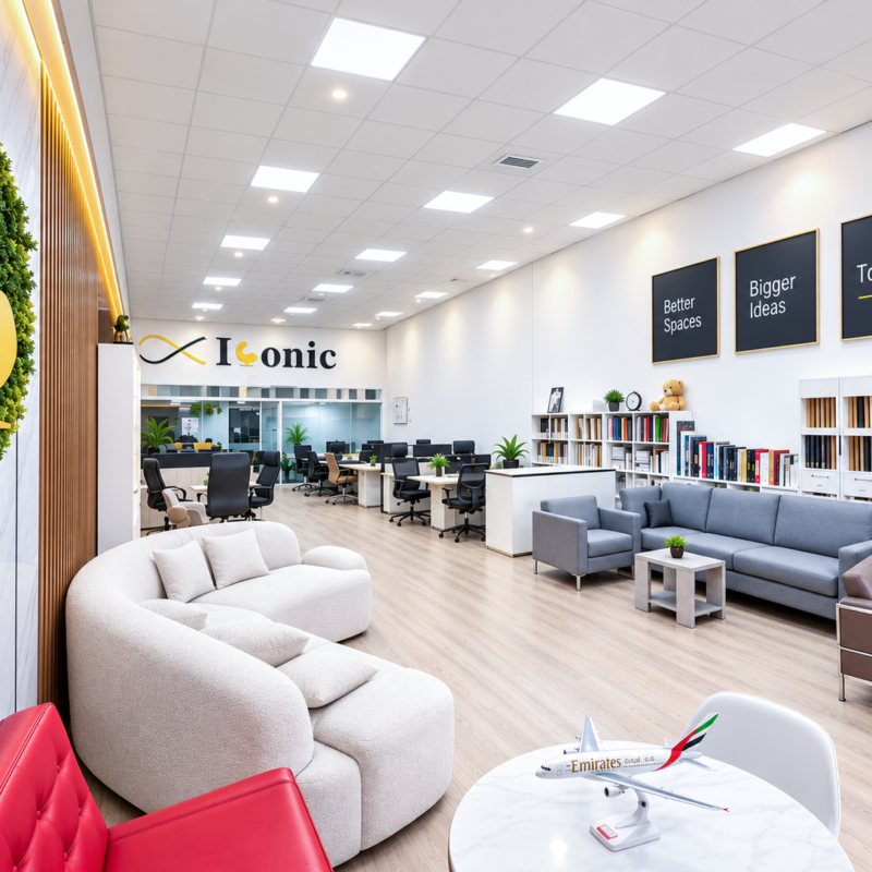 Iconic Office Furniture Dubai Showroom