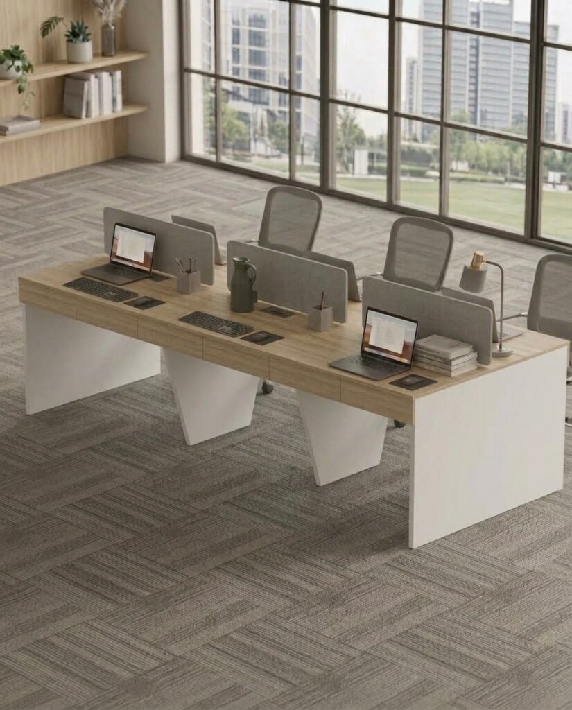 Zoe box workstation desk L