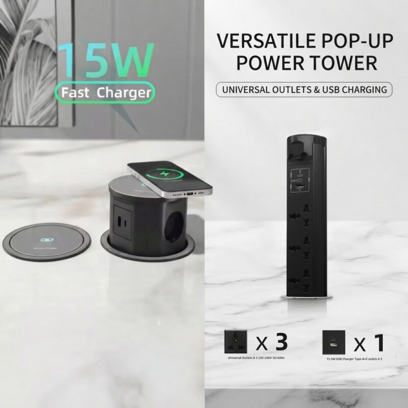 Versatile Pop-Up Power Tower
